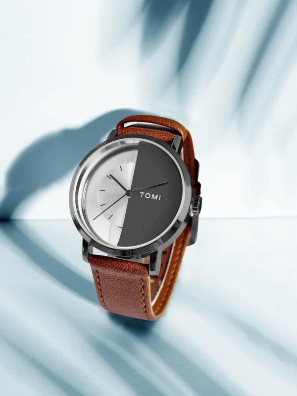 TOMI 3er-Set Luxus Business Geschenkbox – Herrenuhr, Geldbörse & Stift – Bild 18