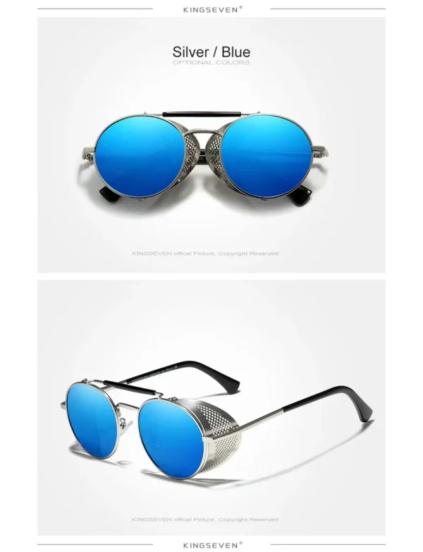KINGSEVEN Polarisierte Piloten-Sonnenbrille für Herren und Damen – Klassischer UV400-Schutz – Bild 20