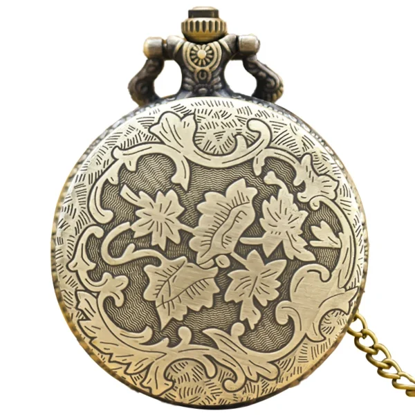 Vintage Bronze Steampunk Taschenuhr: Einzigartiger Stil mit Charakter – Bild 8